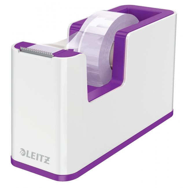 [ES536462] Leitz WOW Klebebandabroller weiß/lila