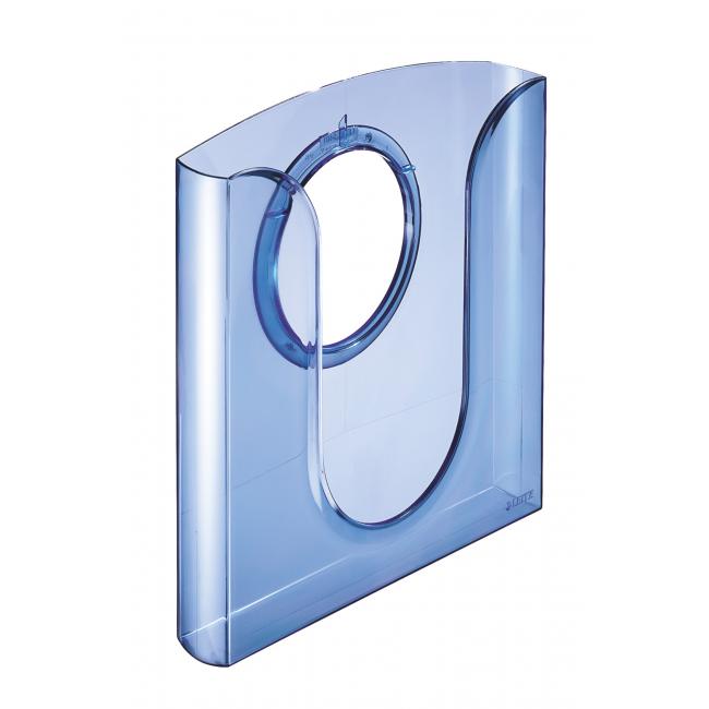 Präsentationstablett transparent blau