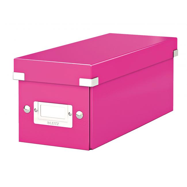 [ES604123] Click & Store CD-Box rosa
