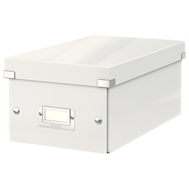 [ES604201] DVD-Box Click & Store weiß