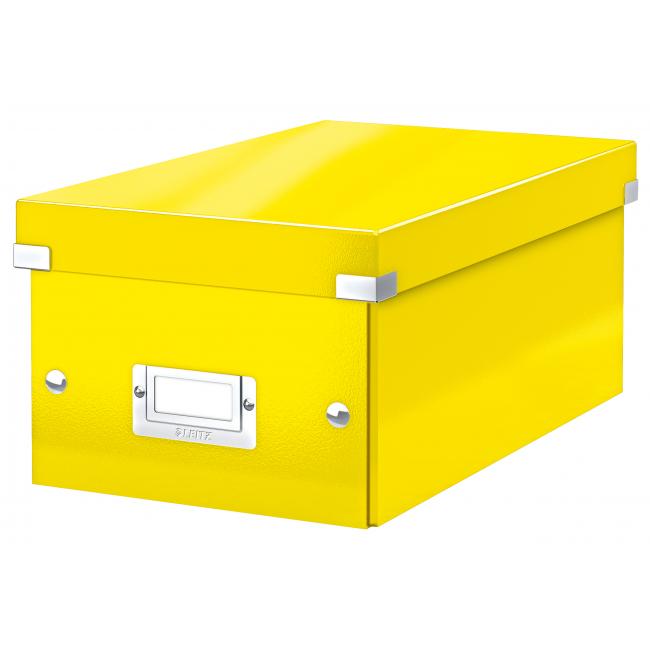 [ES604216] DVD-Box Click & Store WOW gelb