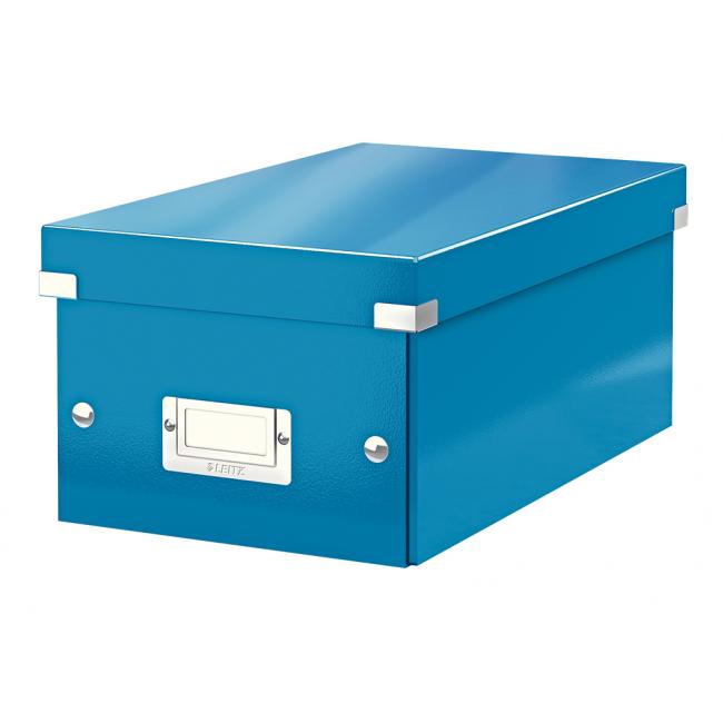 DVD-Box Click & Store WOW blau