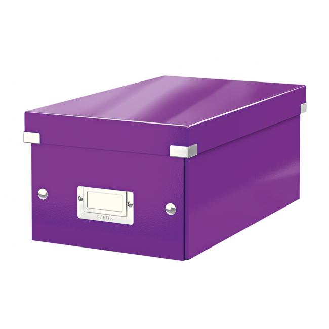 DVD-Box Leitz Click & Store WOW lila