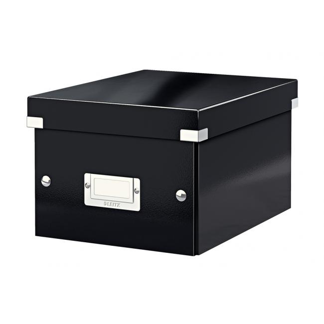 [ES604300] Kleine Click & Store-Box, schwarz