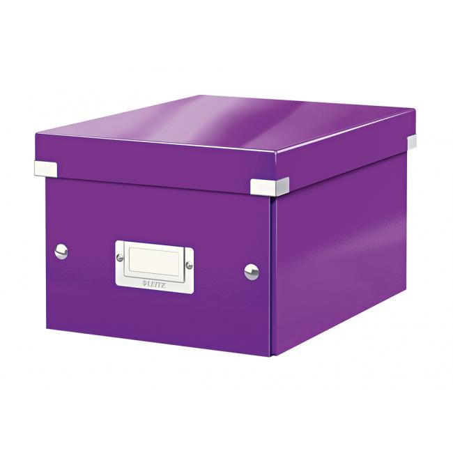 [ES604362] Kleine Click & Store-Box, lila