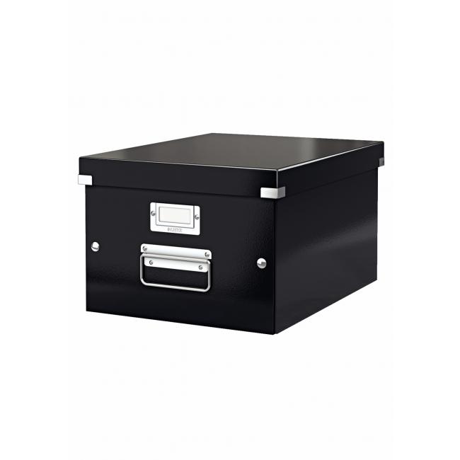 [ES604400] Click & Store mittelgroße Box schwarz