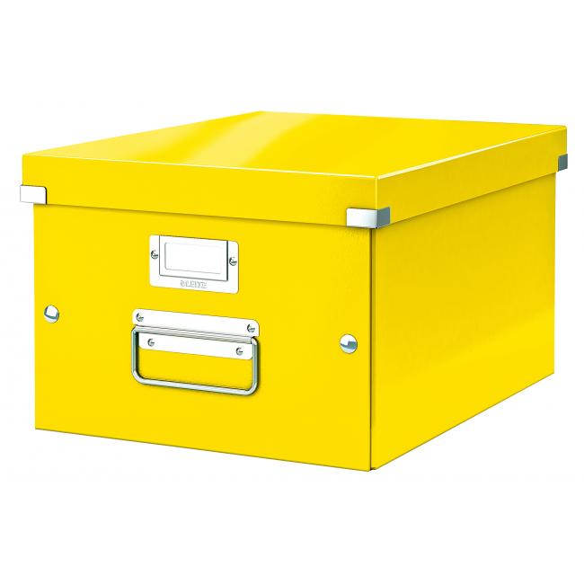 Mittlere Box Click & Store gelb