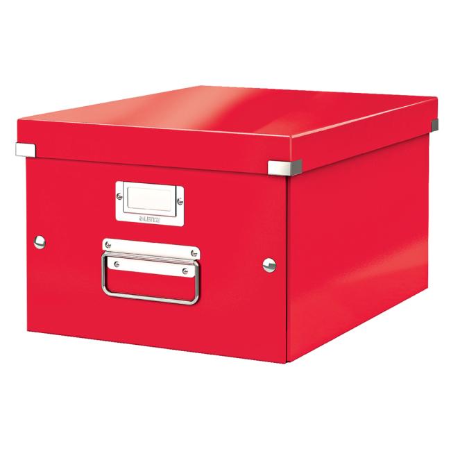 Mittlere Box Click & Store rot