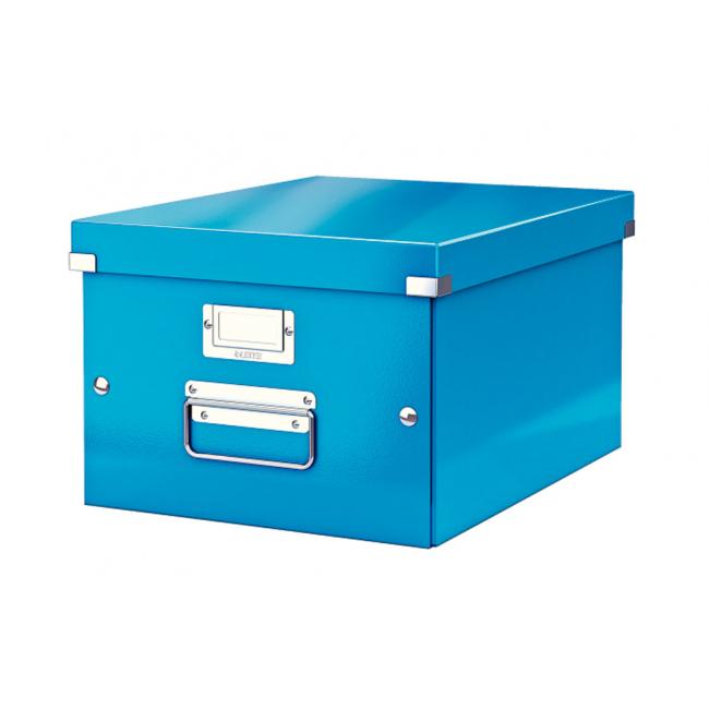 [ES604436] Mittlere Click & Store-Box, metallisch blau