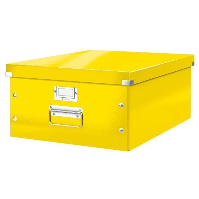 [ES604516] Große gelbe A3 Click & Store Box