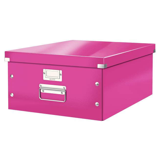 [ES604523] Große A3 Click & Store Box, rosa
