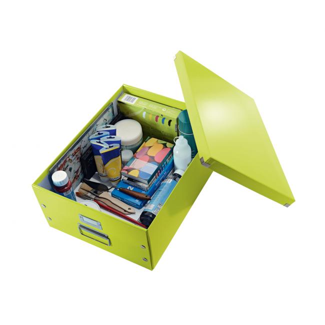 Große A3 Click & Store WOW-Box grün