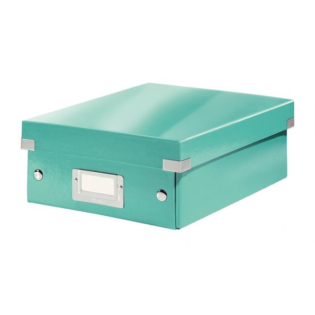 [ES605751] Click & Store kleine Aufbewahrungsbox eisblau