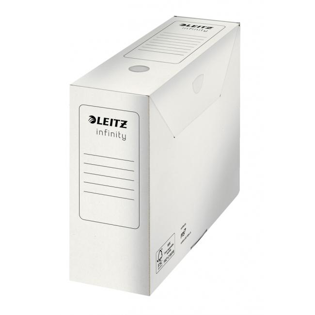 Leitz Infinity Archivbox 100 mm säurefrei weiß