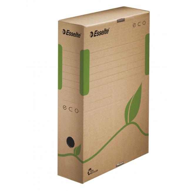 Archivbox Esselte ECO 80 mm braun