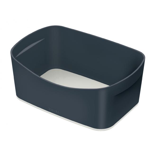 [ES640089] Leitz MyBox Cosy Schreibtischbox, Samtgrau