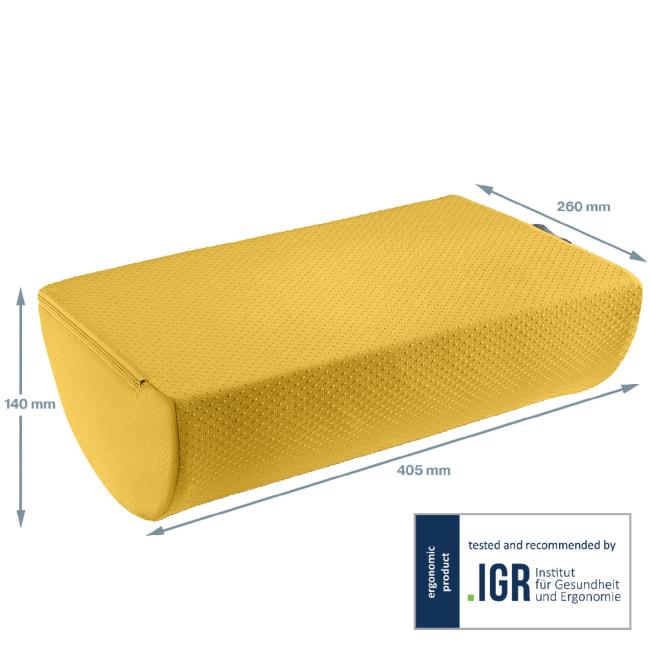 [ES710019] Leitz Cosy Ergo Fußstütze, warmgelb