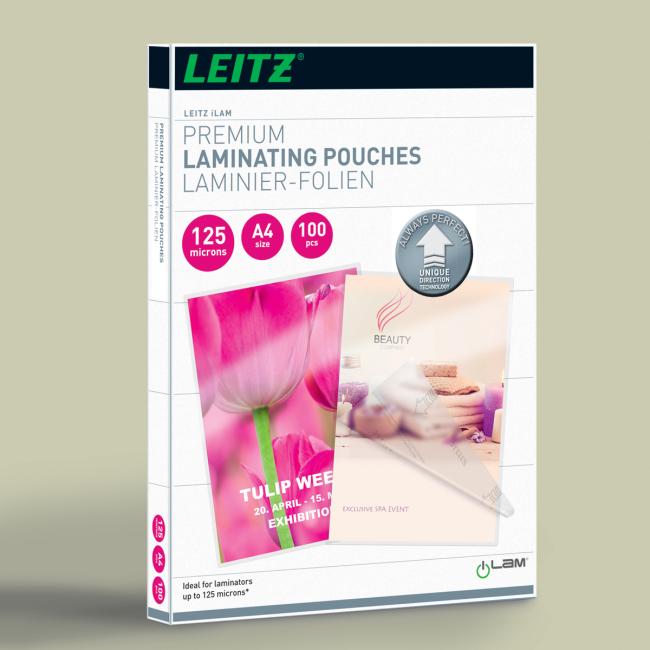 Leitz iLAM UDT A4 Laminierfolien, 125 mic, 100 Stk