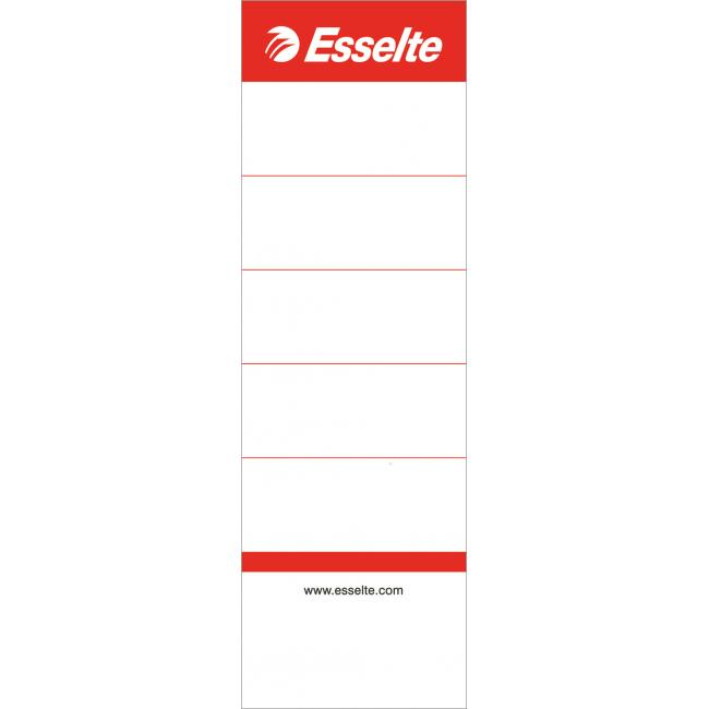 [ES810801] Esselte 5cm Einlegeetiketten für 7,5cm Buchrücken