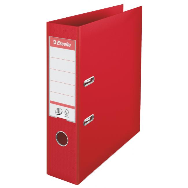 [ES811330] Hebelordner Esselte Nr. 1, Vollkunststoff, 7,5 cm, rot