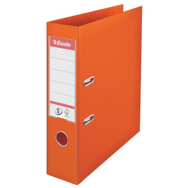 [ES811340] Hebelfeile Esselte Nr. 1, Vollkunststoff, 7,5 cm, orange