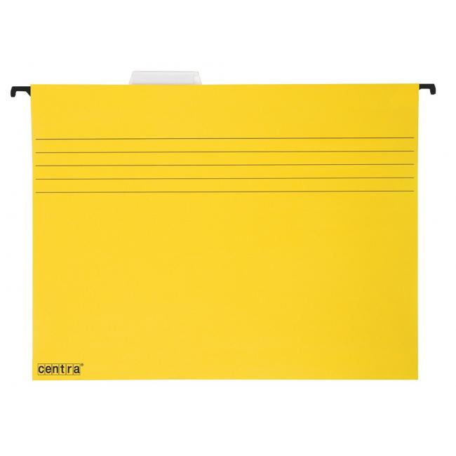 [ES903032] Esselte A4 Hängemappe aus Recyclingmaterial, gelb