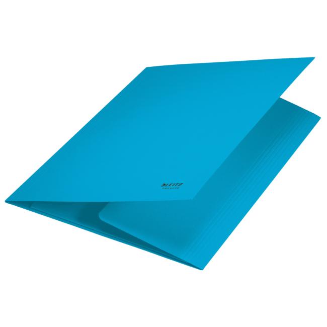 Kartonumschlag mit Gummiband, Leitz Recycle blau