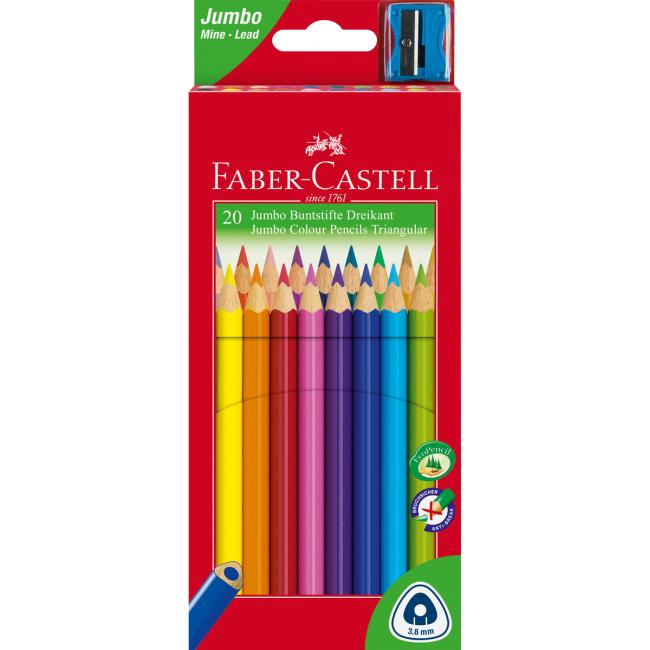 [FC116520] Faber-Castell Junior Grip Buntstifte, 20 Stück