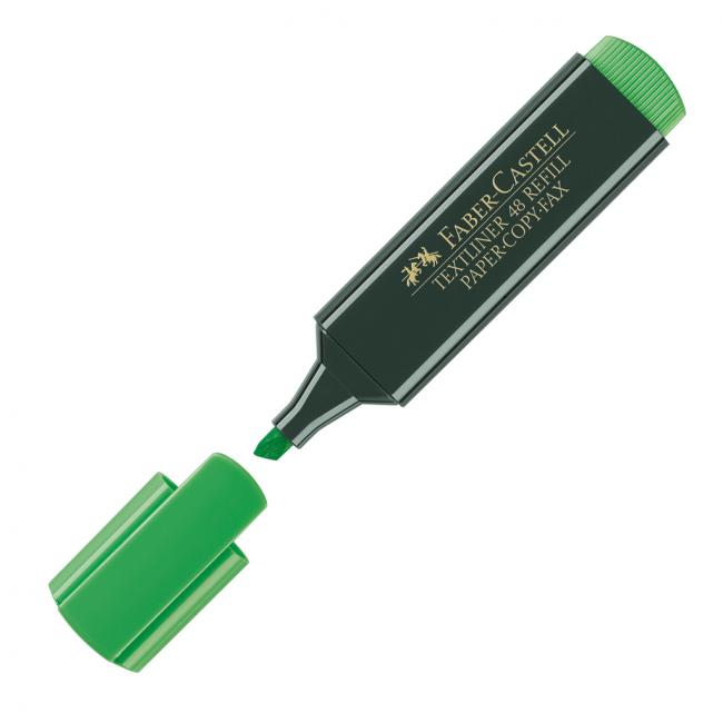 [FC154863] FABER-CASTELL Textmarker 1548 grün