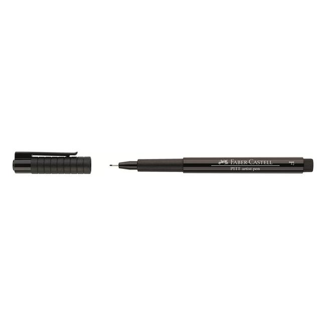 [FC167299] FABER-CASTELL PITT F/199 schwarzer Künstlerstift