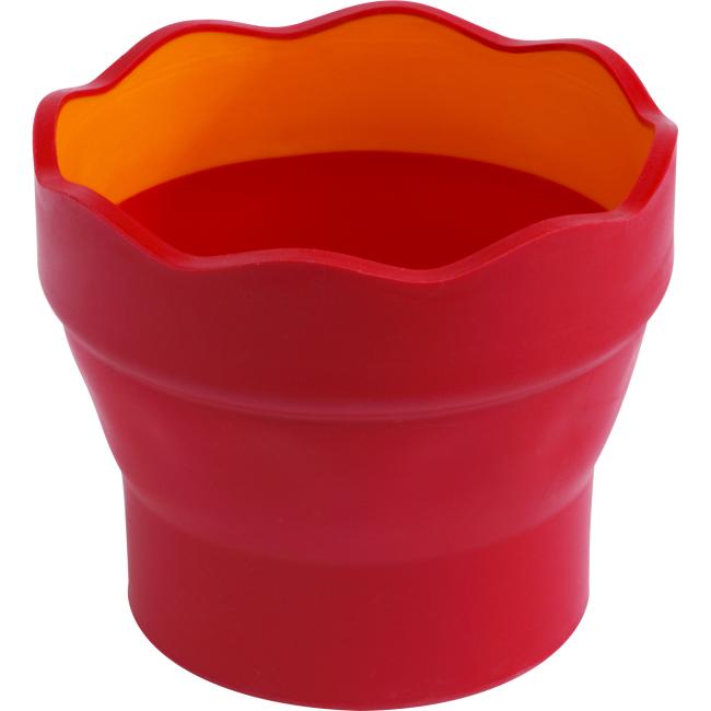 [FC181517] FABER-CASTELL Klik Wasserglas rot