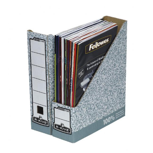 [FE018600] Fellowes BANKERS BOX Magazinarchiv grau/weiß