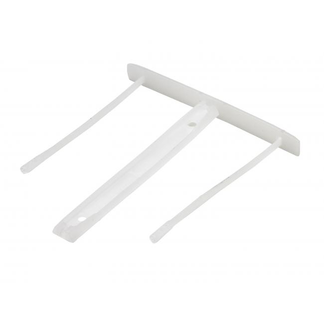 Fellowes Archivierungsclips aus Kunststoff, Länge 80 mm, 100 Stück