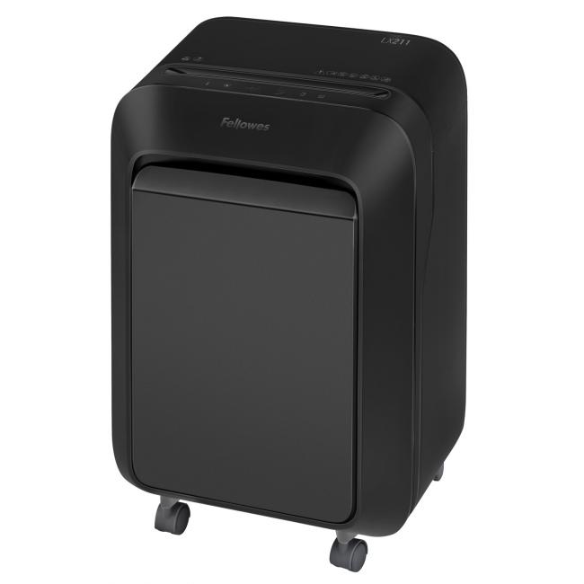 Fellowes Powershred LX211 Aktenvernichter schwarz 2x12 mm