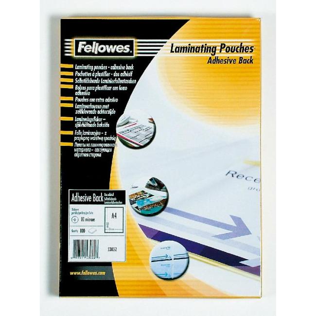 Fellowes A3 80 µm Klebelaminierfolien