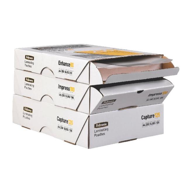 Fellowes Laminierfolien 216x303 125 µm 250 Stück