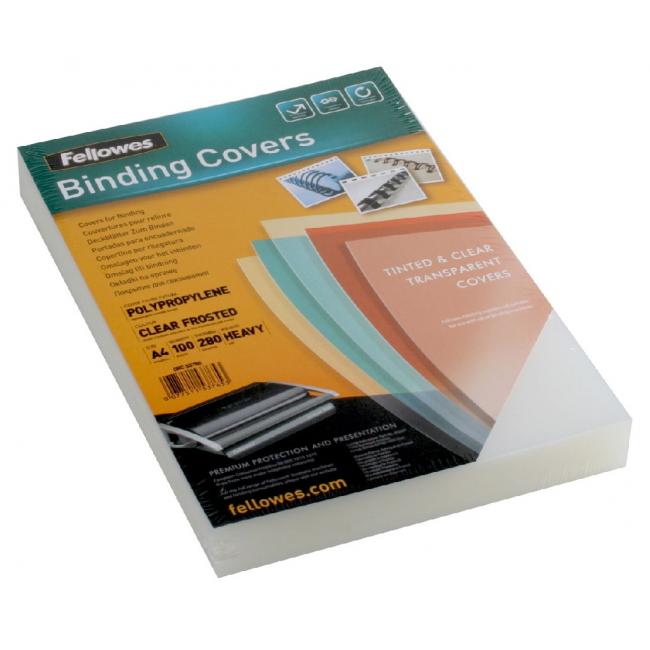 Kunststoffhüllen für Ringordner Futura A4 280 µm, transparent matt