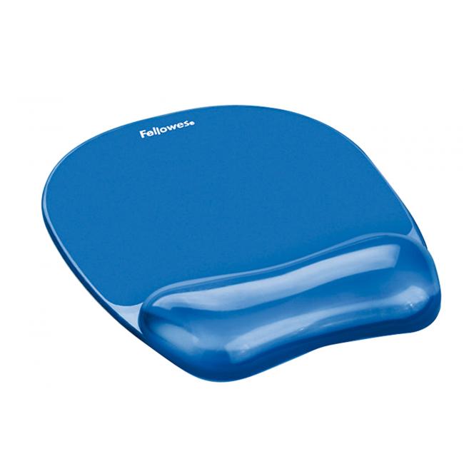 [FE911410] Mauspad und Handgelenkauflage aus Gel, blau