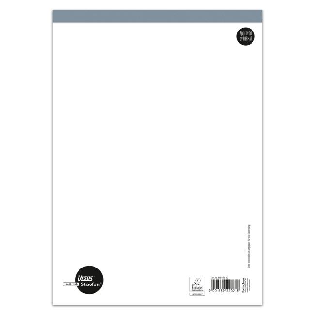 Format Werk Ursus A4 Notizbuch, 50 Blatt liniert, 60 g