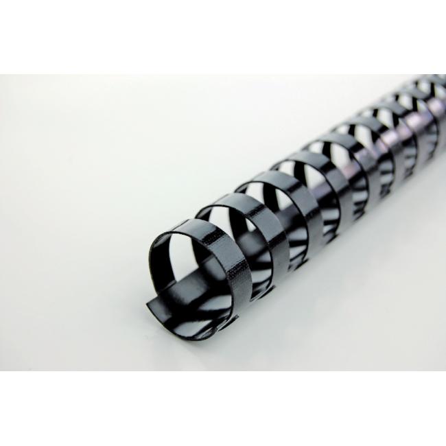 [GB028173] Kunststoffkämme GBC 21R 6 mm schwarz
