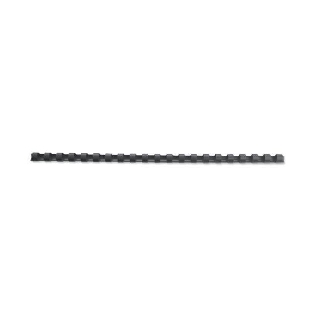 [GB028177] Kunststoffkämme GBC 21R 12 mm schwarz