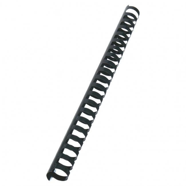 Kunststoffkämme GBC 21R 22 mm schwarz