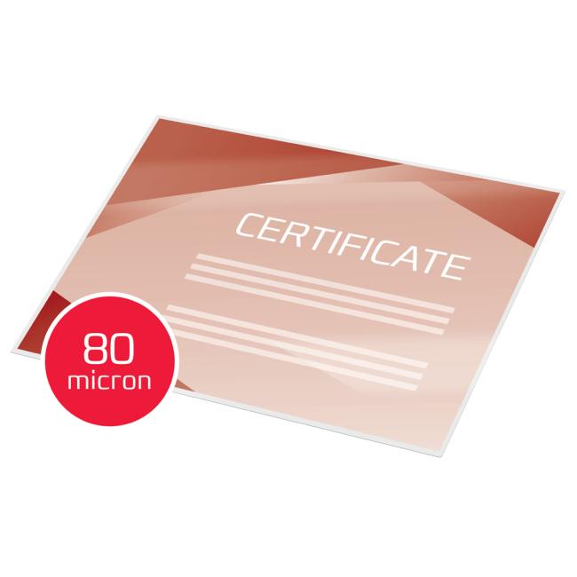 GBC 216x303 Laminierfolien für schnelles Laminieren, 80 µm (100)