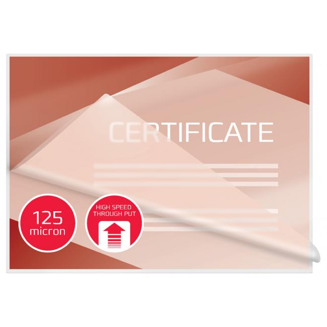 [GB747348] GBC Laminierfolien für schnelles Laminieren, 125 µm (100)