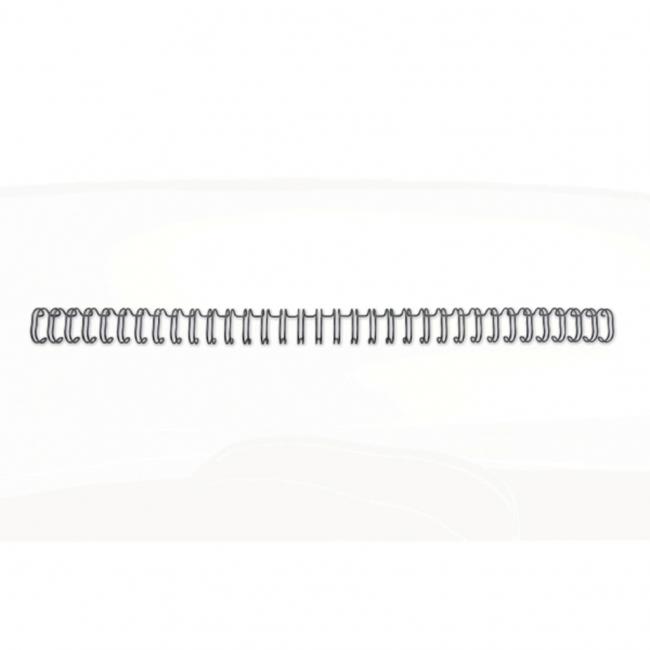 [GB810610] GBC-Drahtkämme 9,5 mm schwarz 3:1