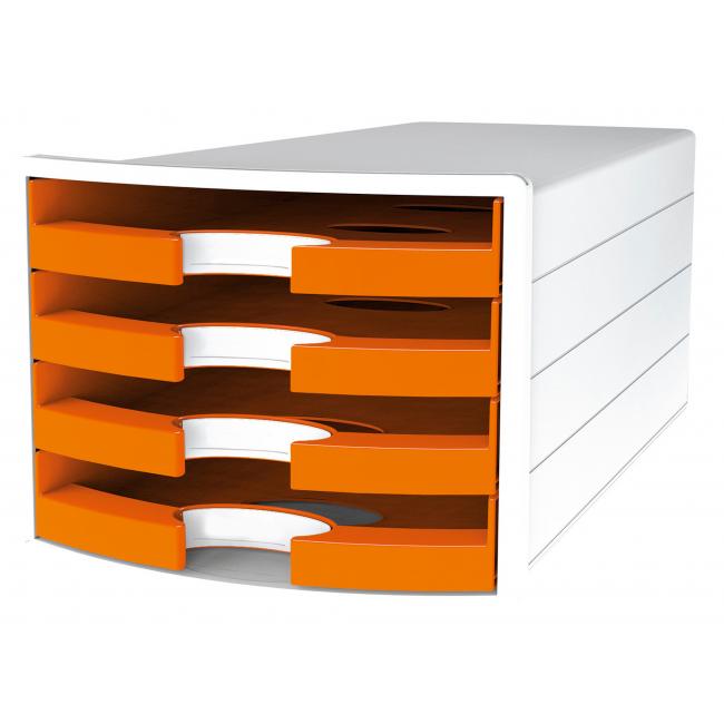 [HA101351] Schubladenbox IMPULS offen orange