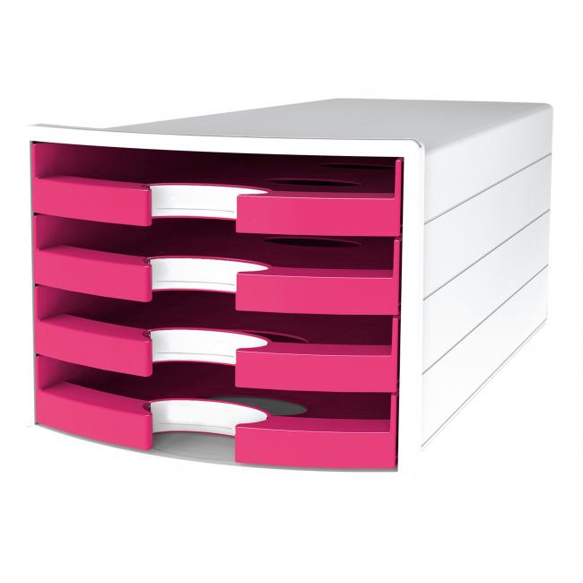 [HA101356] Schubladenbox IMPULS offen rosa