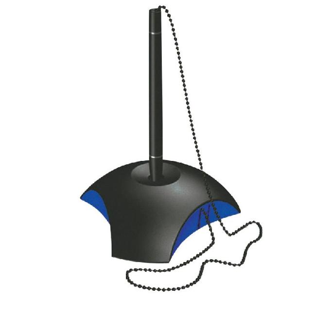 Kugelschreiber mit Ständer HAN Delta schwarz-blau