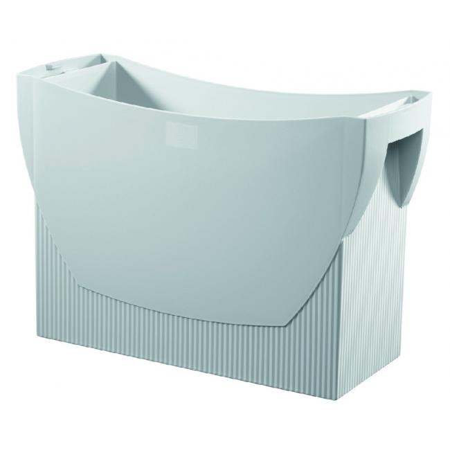[HA190011] Tragbare Hängeverpackungsbox HAN SWING ohne Deckel, grau