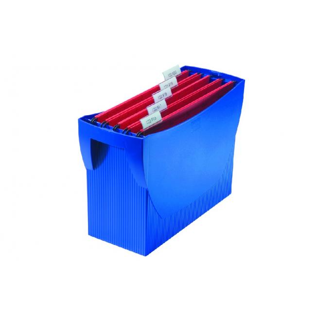 [HA190014] Tragbare Hängeverpackungsbox HAN SWING ohne Deckel blau
